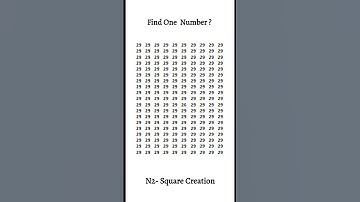One Number Different? #number #maths #eyetest #shorts #numbers #iqtest #find #different #difference