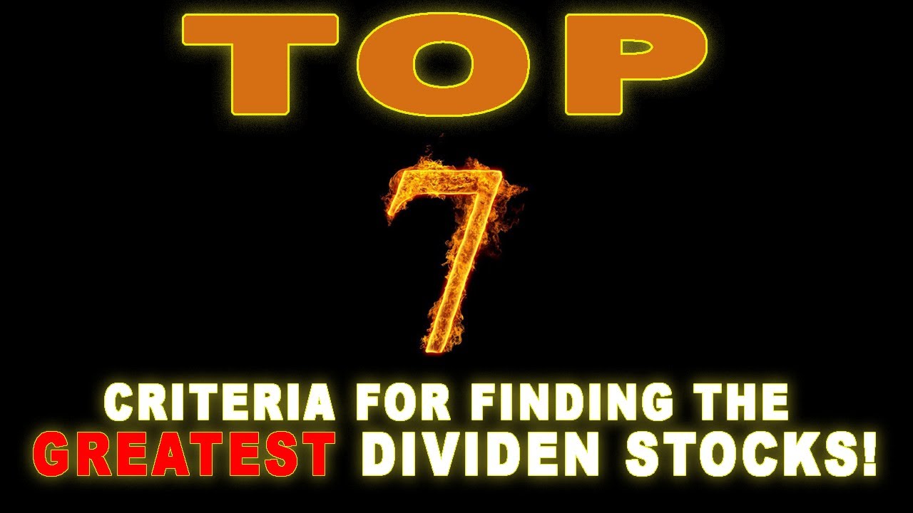 TOP 7 Ways To Find Great Dividend Stocks in 2022!