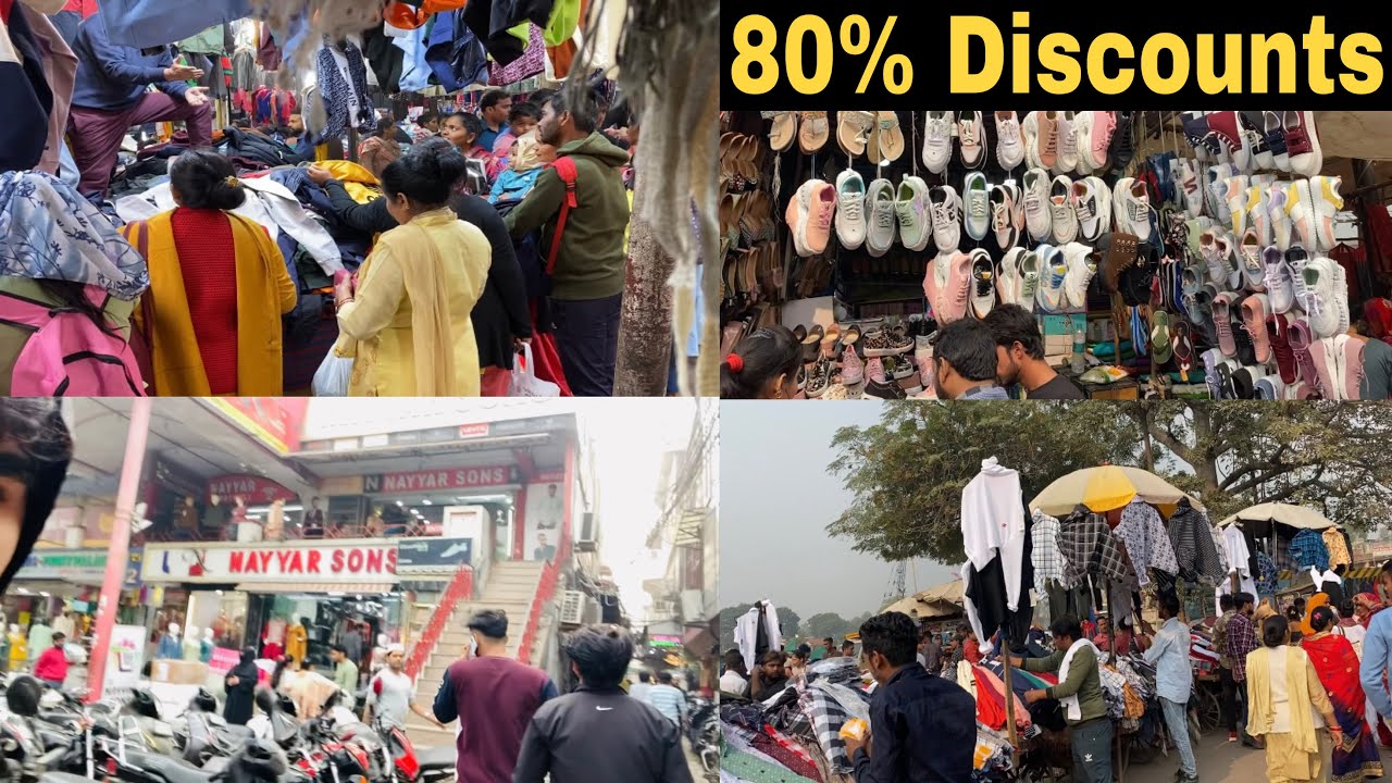 Meerut की सबसें सस्ती Market 🔥 New Year Offer on Clothes 😍 YouTube