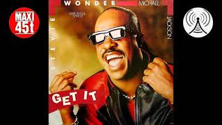 Stevie Wonder and Michaël Jackson - Get it (Maxi single - 1988