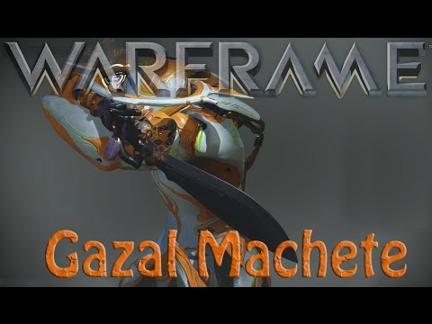 Warframe - Machete - YouTube