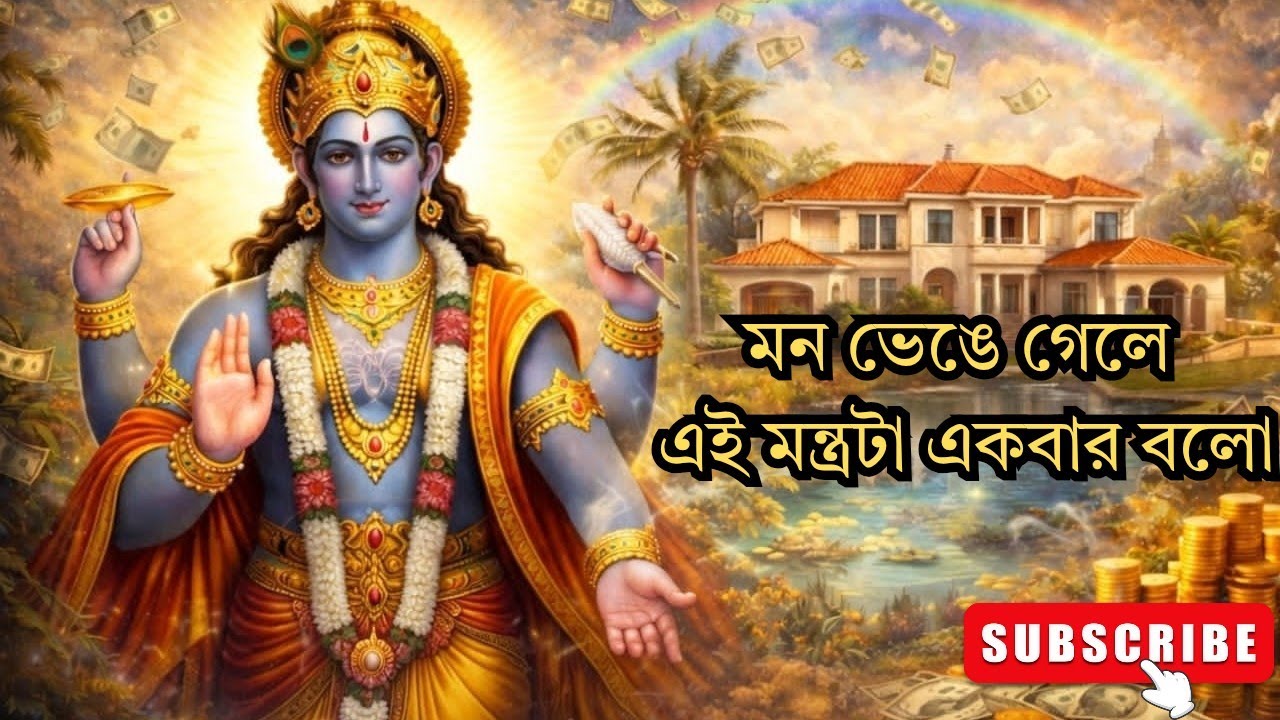 মন ভেঙে গেলে এই মন্ত্রটা একবার বলো | ভগবান বিষ্ণুর নীরব আশীর্বাদ | Old|