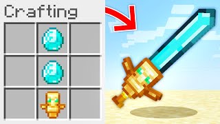 Minecraft, But You Can Craft Custom Weapons...