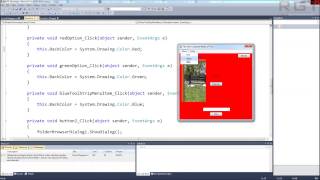 C# Programming Basics Part 4 - A Look At Windows Form Applications