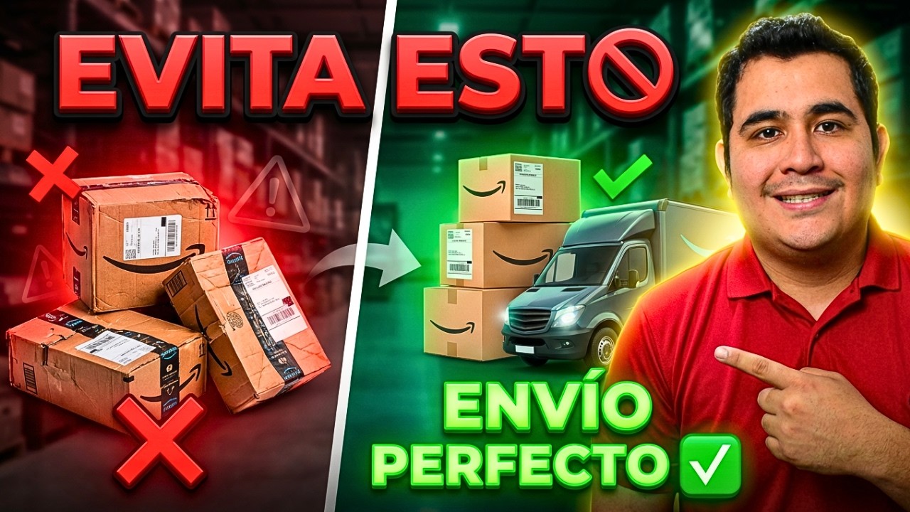 Como Enviar tu PRIMER PAQUETE a las Bodegas de Amazon FBA Paso a Paso ...