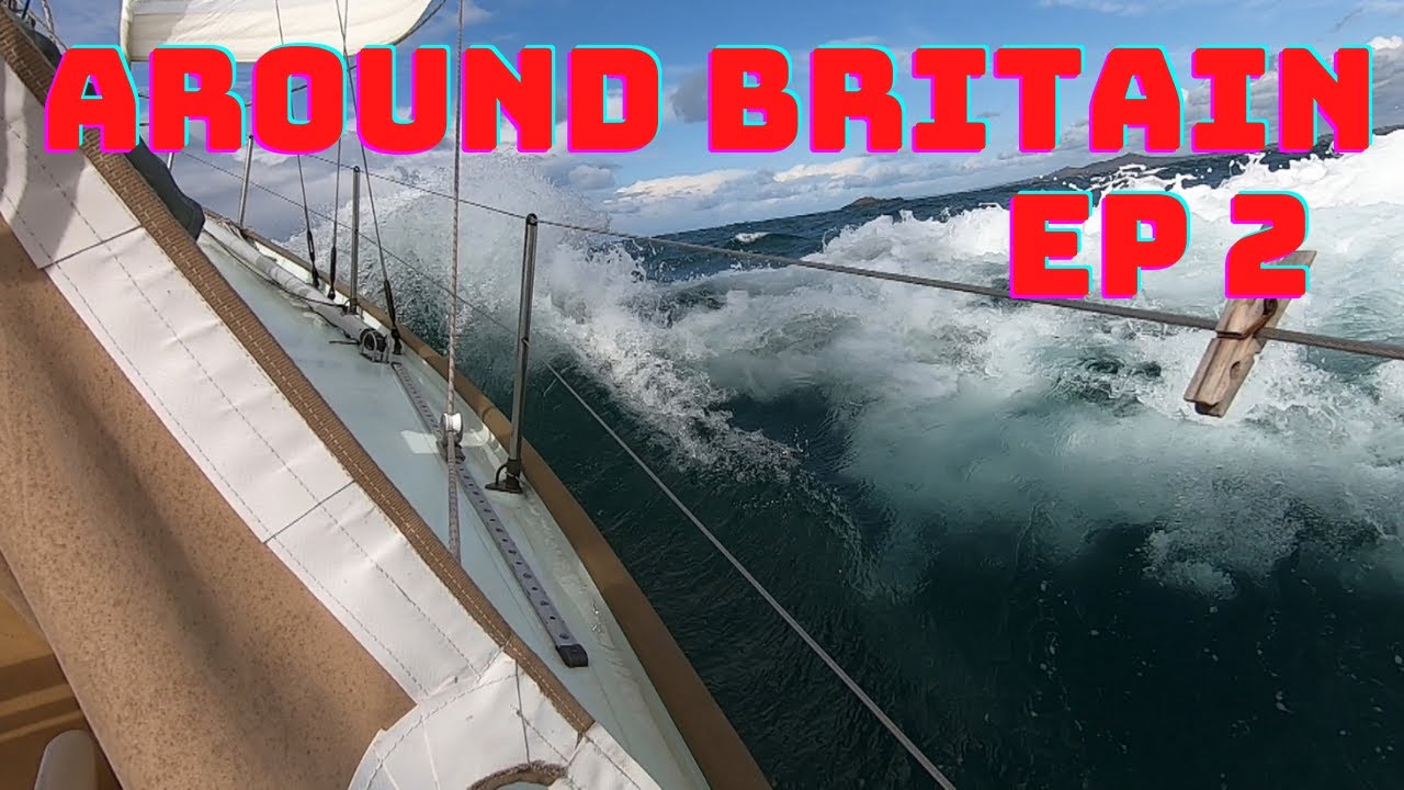 We endure a storm while at Anchor in Dale, West Wales, Sailing around Britain, Episode 2
