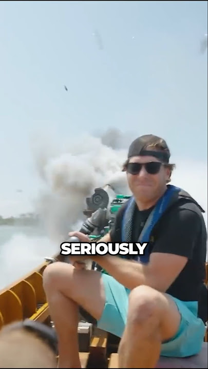 Twin turbo Diesel thai longtail boat explodes #longtail  #turboboat #jetboat #thaiboat #dragracing