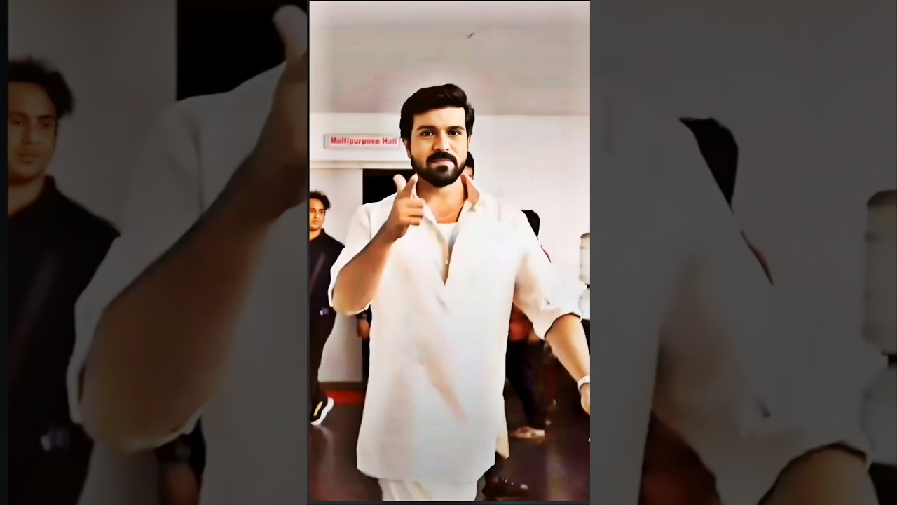 Latest stills of Mega Power Star Ram Charan 😍 