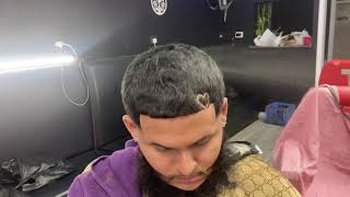 Drake haircut - With heart