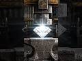 Can Hydraulic Press crush a Diamond #shorts #satisfying #oddlysatisfying #hydraulicpress
