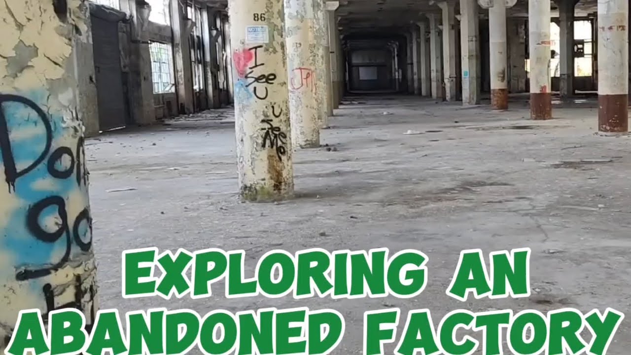 Exploring An Abandoned Factory - YouTube