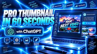 How to Make a Professional YouTube Thumbnail with ChatGPT