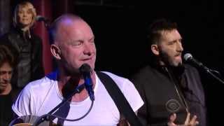 [HD] Sting - "What Have We Got" 9/30/2013 David Letterman