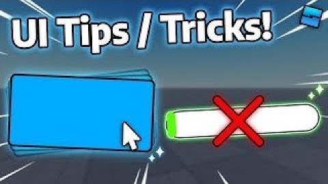 Essential UI Tips & Tricks | Roblox Studio