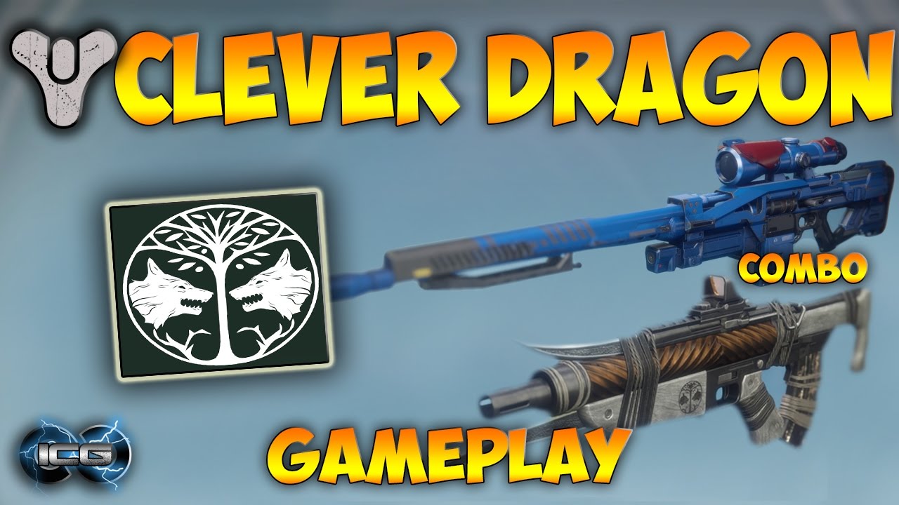 Destiny - Clever Dragon |Legendary| Pulse Rifle with Longbow Iron Banner Gameplay