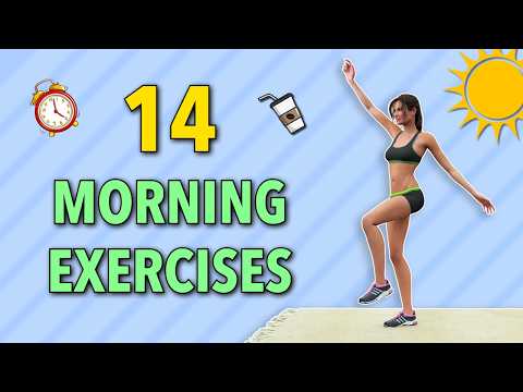 Video thumbnail: Best 14 Morning Exercises to Burn Calories and Boost Metabolism