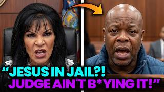 Repeat Offender Pulls JESUS CARD After 18 Years of CRIME...Judge Ain't Buying ONE WORD of It!
