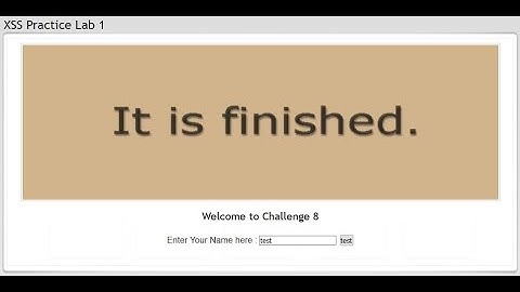 leettime.net XSS challenge 8 solution