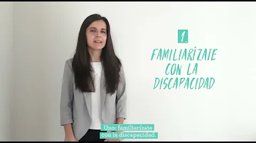 ¿Qué debo decir en una entrevista sobre discapacidad?