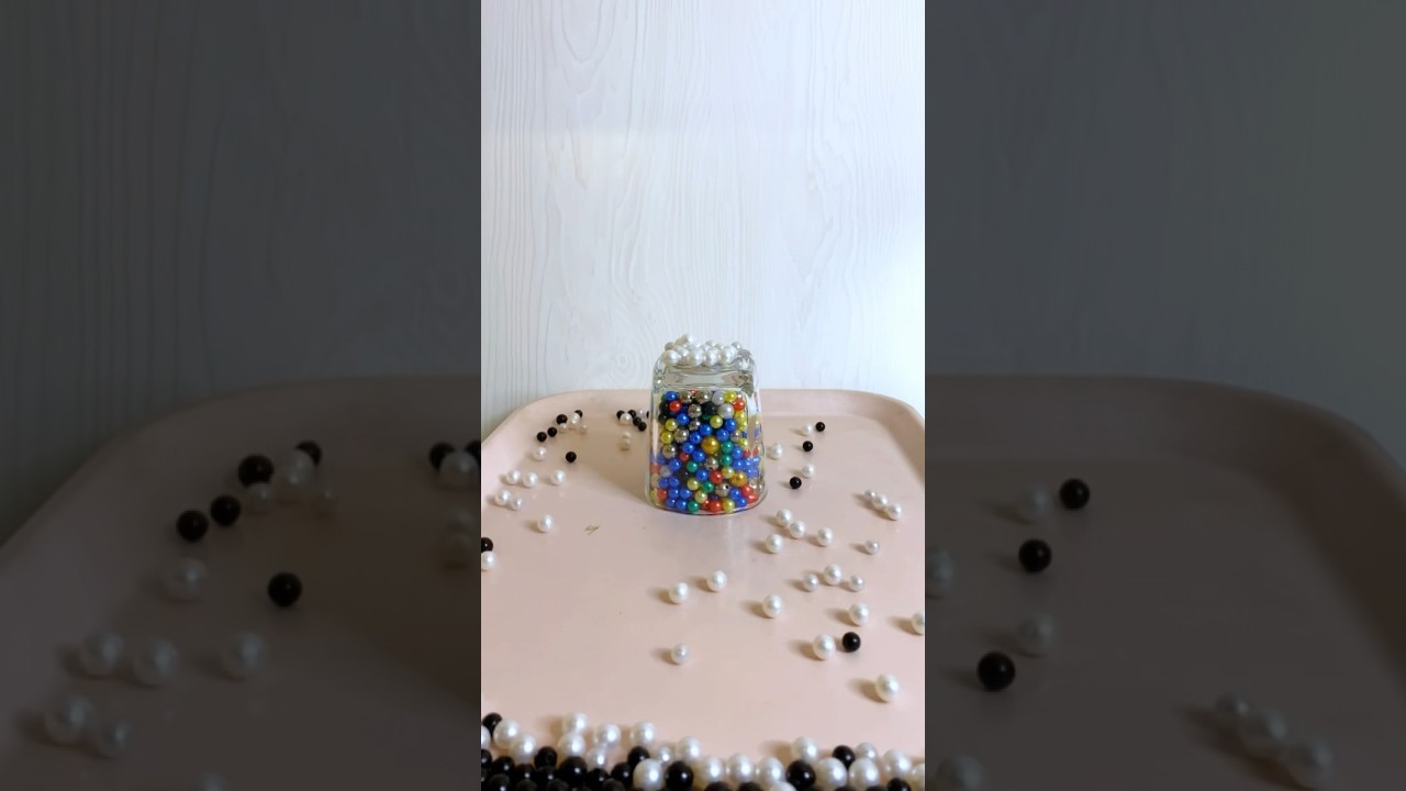 Episode 310: Satisfying video and relaxing ASMR 🌟 reverse colorful beads to penguin tower 
