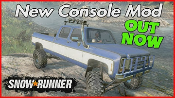SNOWRUNNER NEW CONSOLE MOD 1979 Chevrolet K30 or CT 300 Pickup PS4 XB1