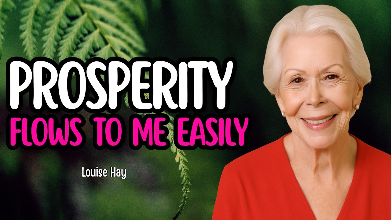 Louise Hay: Prosperity Flows to Me Easily and Effortlessly