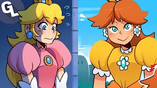 When Peach met Daisy for the First Time