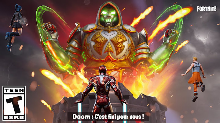 Réaction EVENEMENT Docteur Doom !
