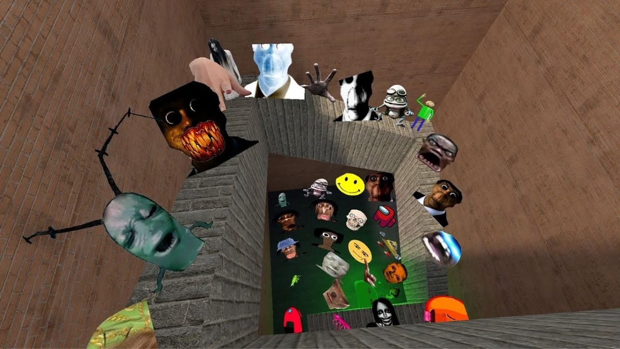 Cockroach Us And Aughhh Selene All Nextbot Gmod Crazy Things In Maze # ...