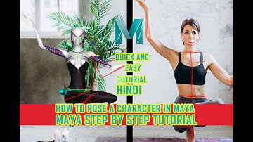 how to create pose in maya | pose correction