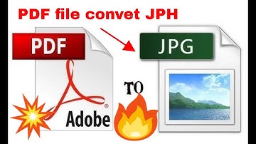 HOW TO CONVERT PDF TO JPG WITHOUT INTERNET & WITHOUT ANY SOFTWARE