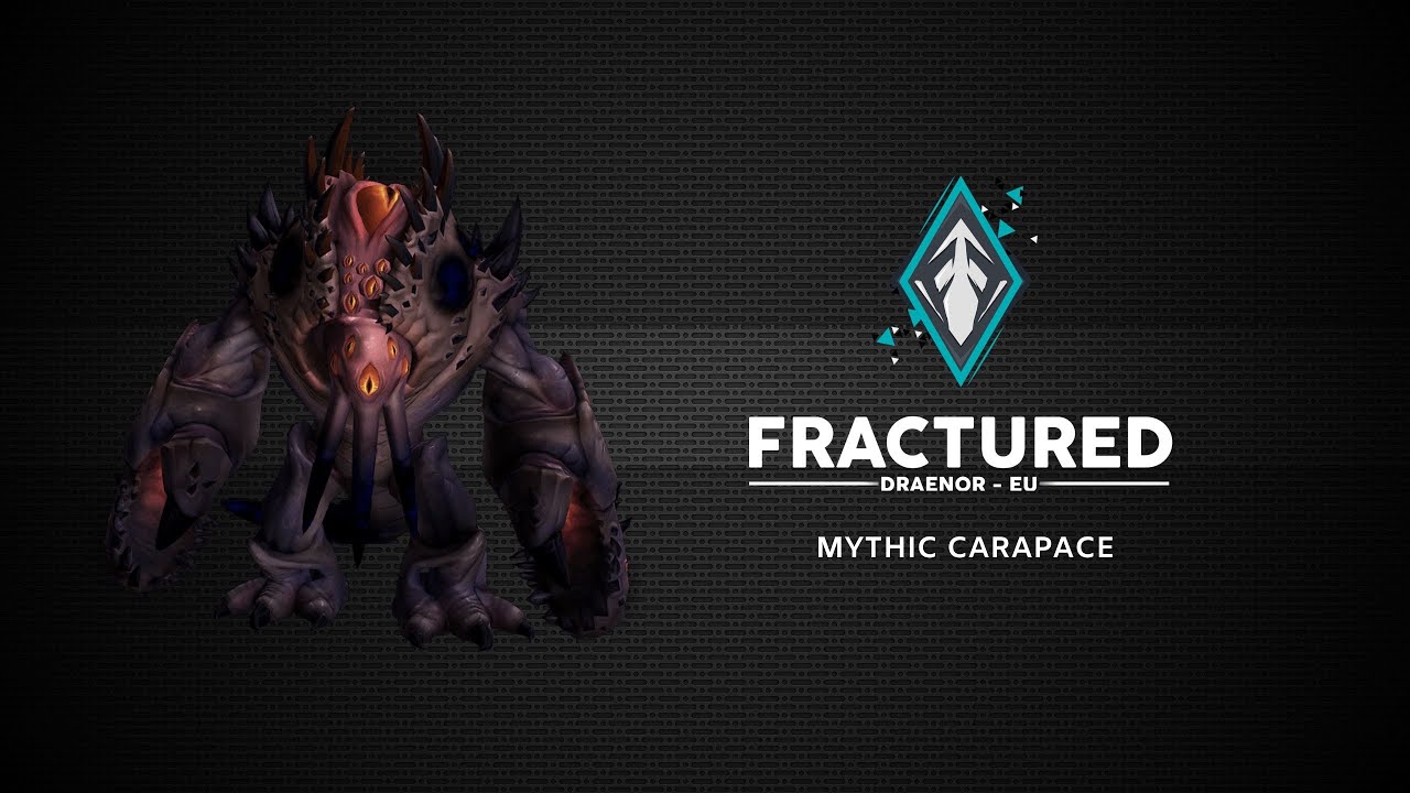 Fractured VS Carapace of N'Zoth - Mythic Ny'alotha | Multiple POV
