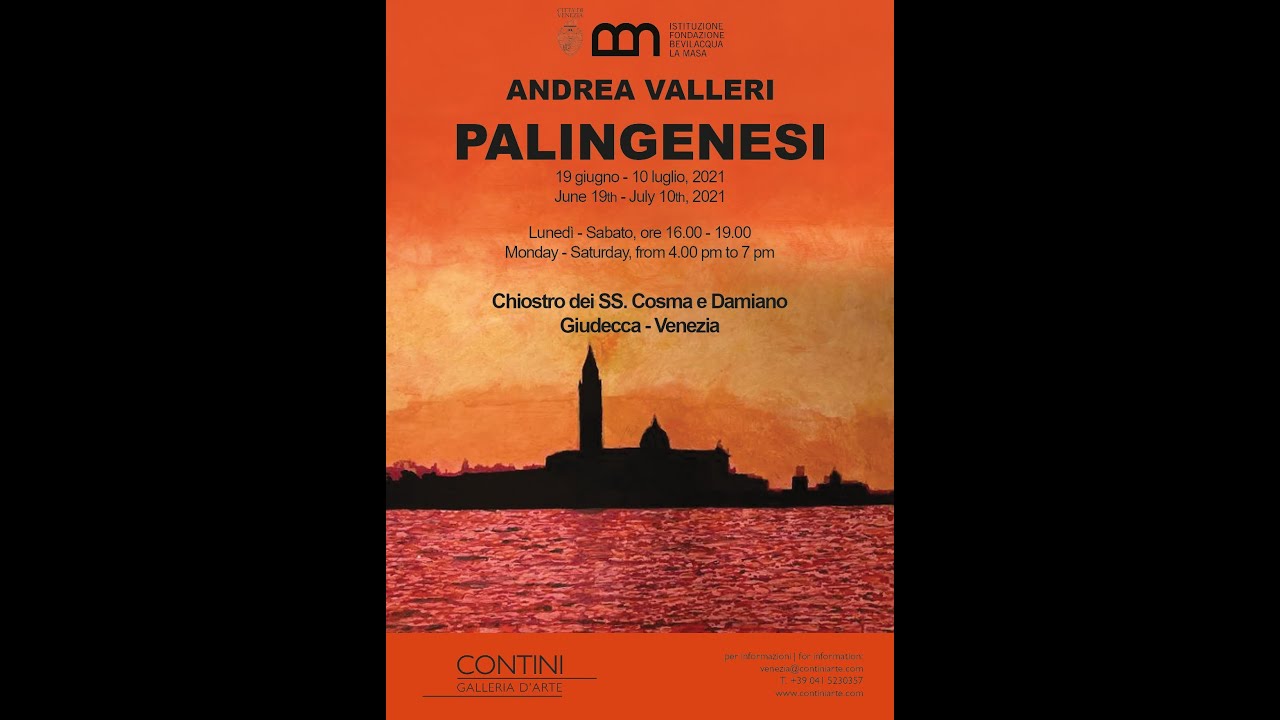 PALINGENESI - Andrea Valleri presso la Fondazione Bevilacqua La Masa