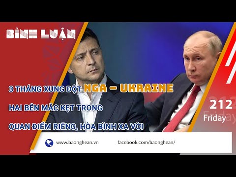 Video 3 tháng xung đột Nga - Ukraine: Hai bên mắc kẹt trong... - youtube