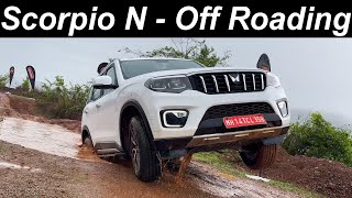 New Scorpio N Hardcore Off Roading l Aayush ssm