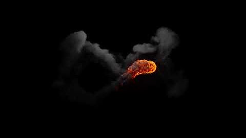 FireBall Blender 3D Simulation