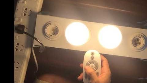 How to control many iThird led light bulbs with one remote