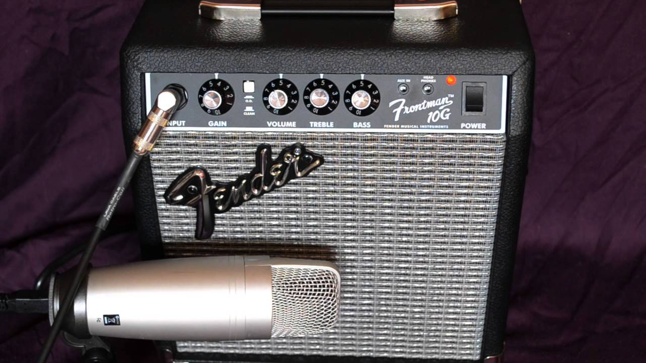 Review Fender Frontman 10G - YouTube