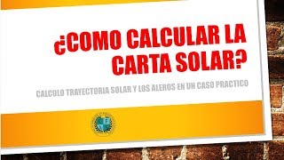 Cómo entender una carta solar