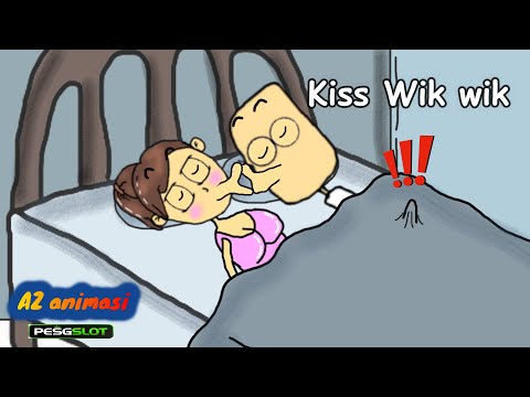 Kartun Lucu Kiss Wik wik - Funny Cartoon