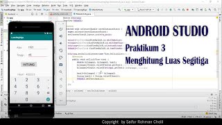 Tutorial Membuat Program Menghitung Luas Segitiga dengan Android Studio