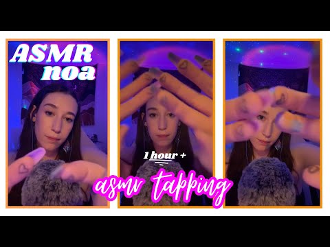 1+ Hours of asmr tapping ☔️ | lo fi tapping sounds to relax and put you to sleep 😴