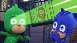 PJ Masks Super Pigiamini | Episodi Doppi: Gattoboy Contro RoboGatto | Cartoni Animati