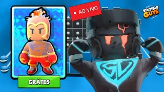 🔴 STUMBLE GUYS AO VIVO 🔥 BLOCK DASH LENDÁRIO 🔥 JOGANDO COM INSCRITOS! 💫 ‹ DARKGUINHO ›