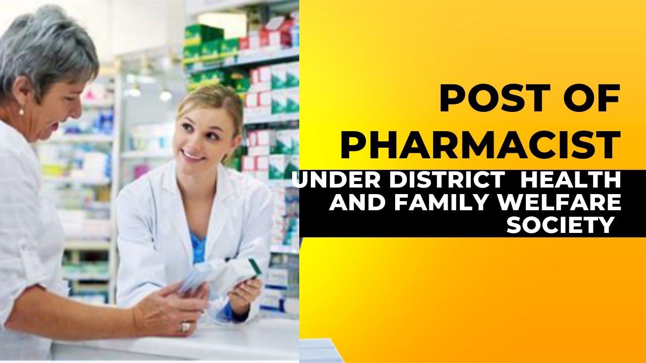 pharmacist job vacancy under DHFWS YouTube
