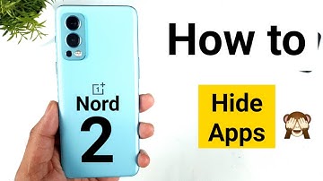 Oneplus Nord 2 How to hide apps inbuilt feature must try🔥🔥🔥