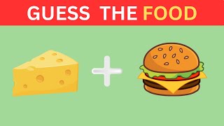 Guess The Food By Emoji  | Food by Emoji Quiz #guessthefood #quiz #quiztime #quizzes #emojiquiz