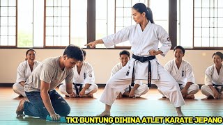 Download Lagu Kamu Hanya tukang pel, kalau berani lawan aku di dojo ini! atlet karate sombong tantang tki buntung! MP3