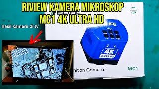 UNBOXING KAMERA MIKROSKOP 4K ULTRA HD RELIEF MC1 | UNTUK KE MONITOR/TV