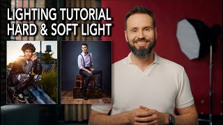Mastering Hard Light Outdoor Portraits & Soft Light Studio Techniques | Photography Lighting Tips screenshot 5